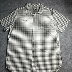The North Face‎ Men’s XL Gray Plaid Button Down Shirt Semper Fi